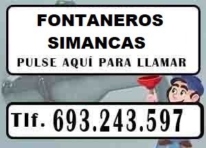 Fontaneros Simancas Madrid Urgentes