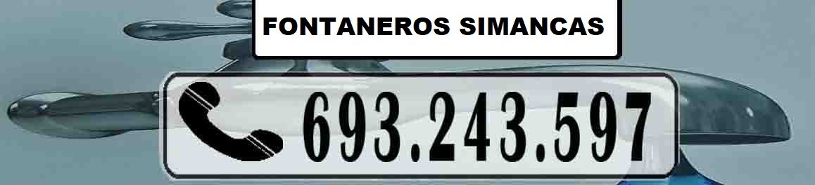Fontaneros Simancas Madrid Urgentes
